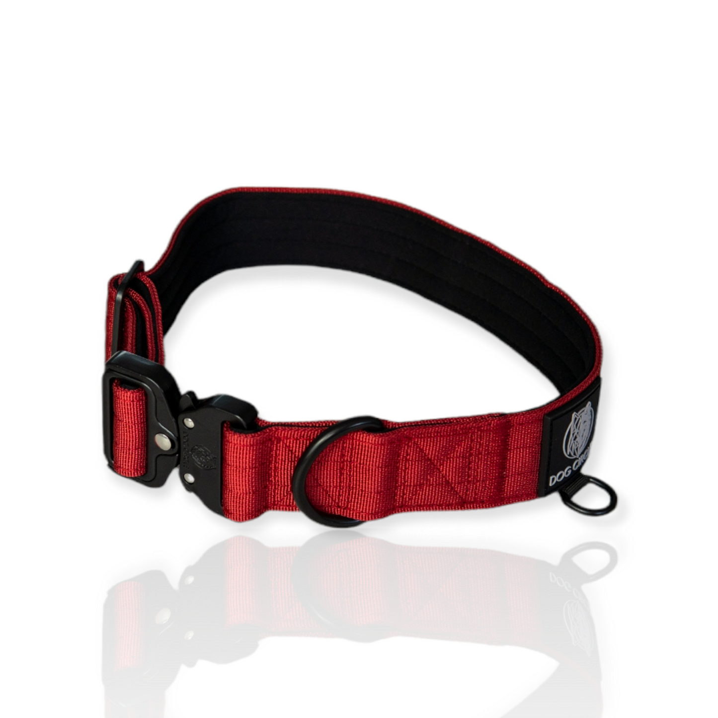 Everyday Dog Collar - Red 3.8cm/ 1.5"