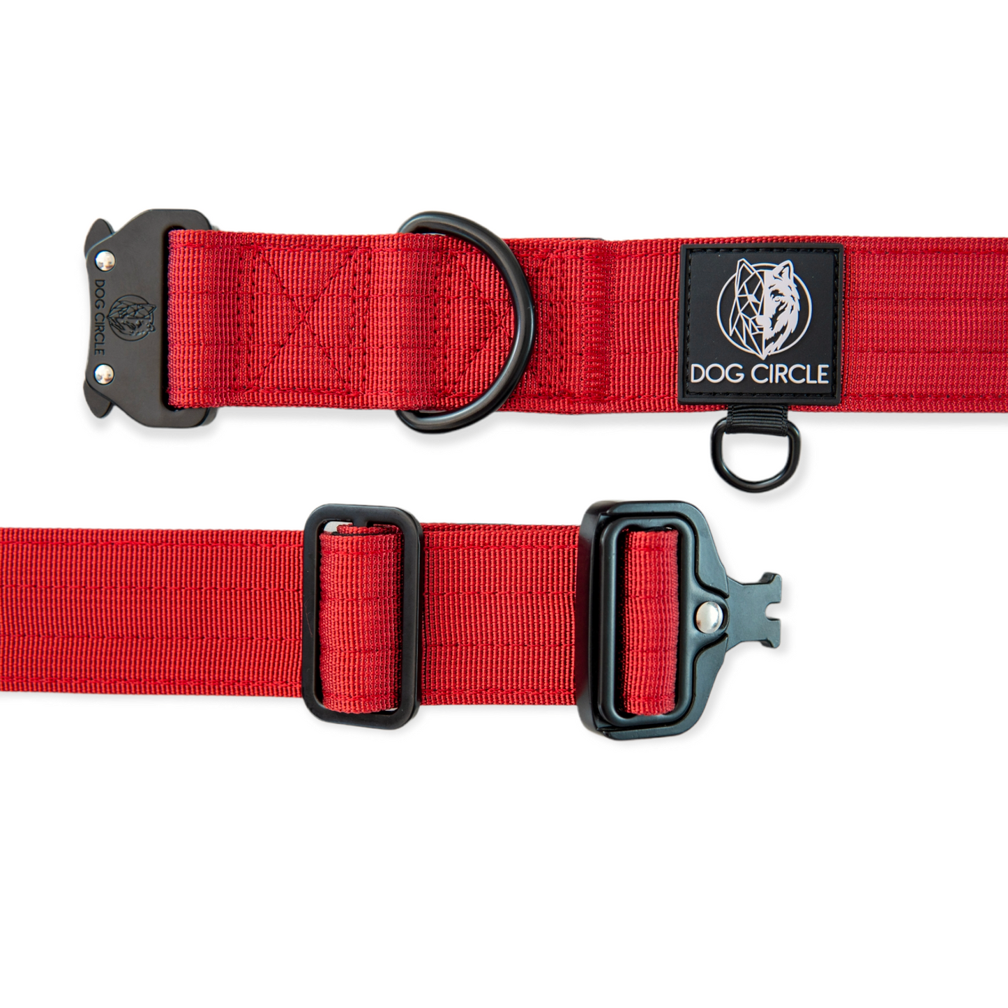 Everyday Dog Collar - Red 3.8cm/ 1.5"