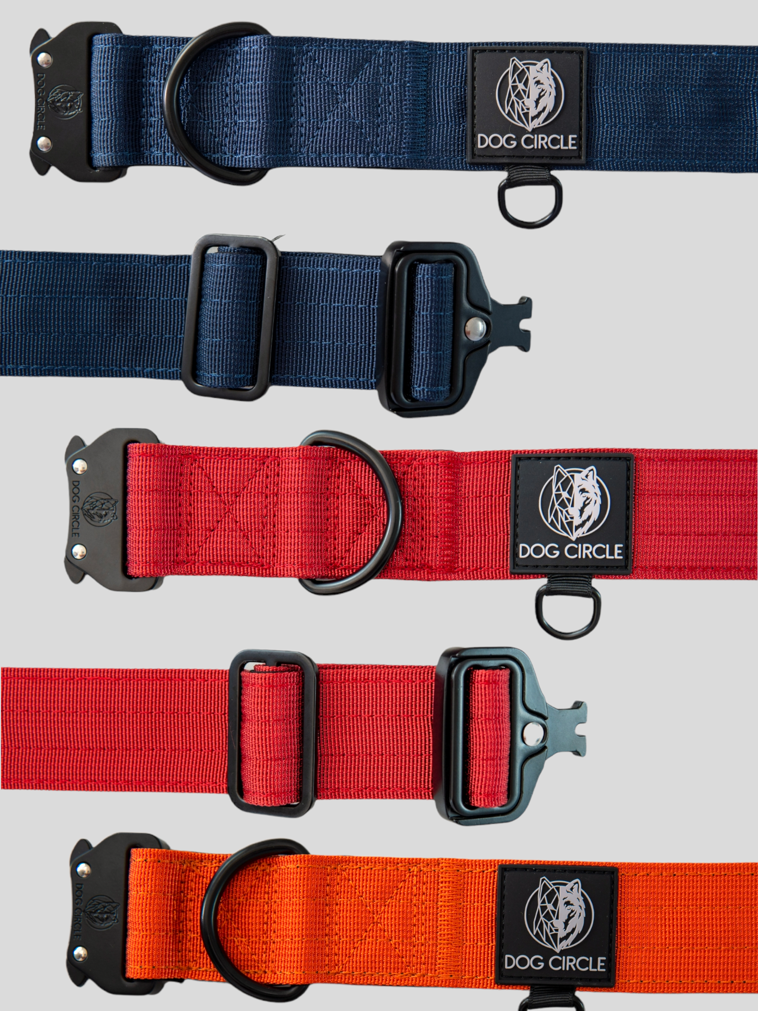 EVERYDAY DOG COLLAR (3.8cm/1.5" Wide & multiple colours)